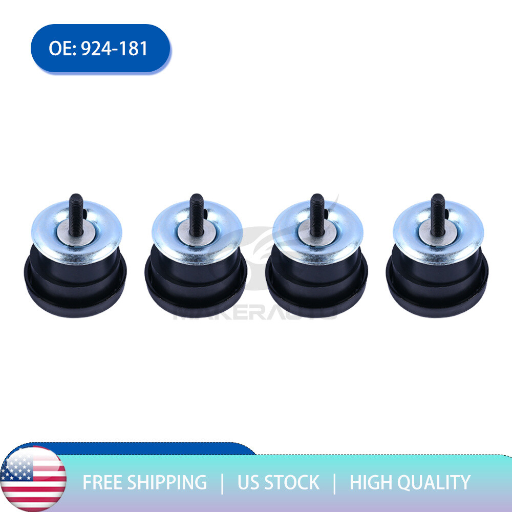 4x Body Mount Set For 1994-04 Chevy S10 Pickup Chevrolet GMC Sonoma 924-181