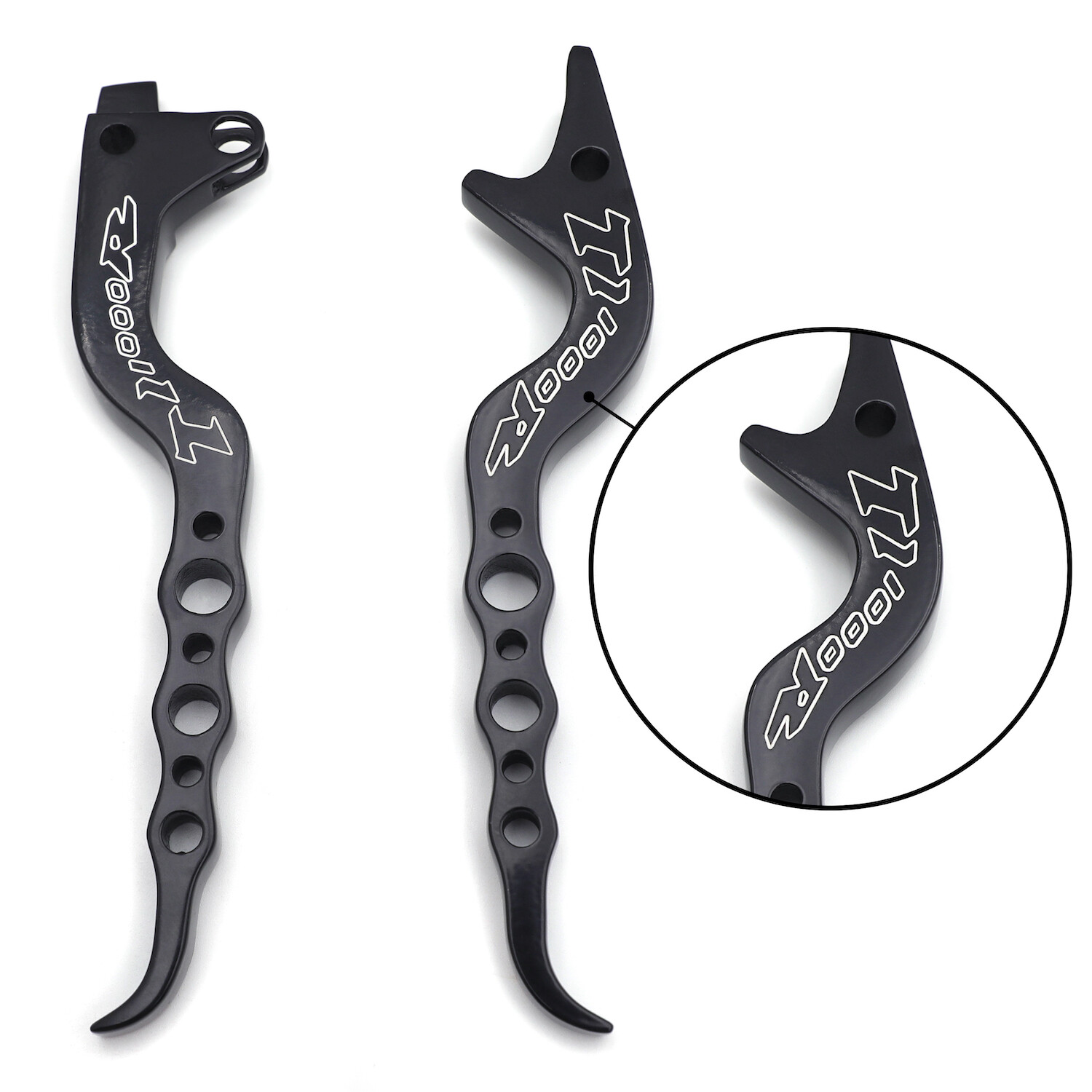 HTTMT Black Hand Brake Clutch Levers Billet Aluminum For All Year Suzuki TL1000R
