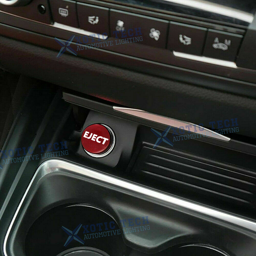 1pcs 1.06 inches CNC Billet Aluminum Alloy Eject Cigarette Lighter Button Cover