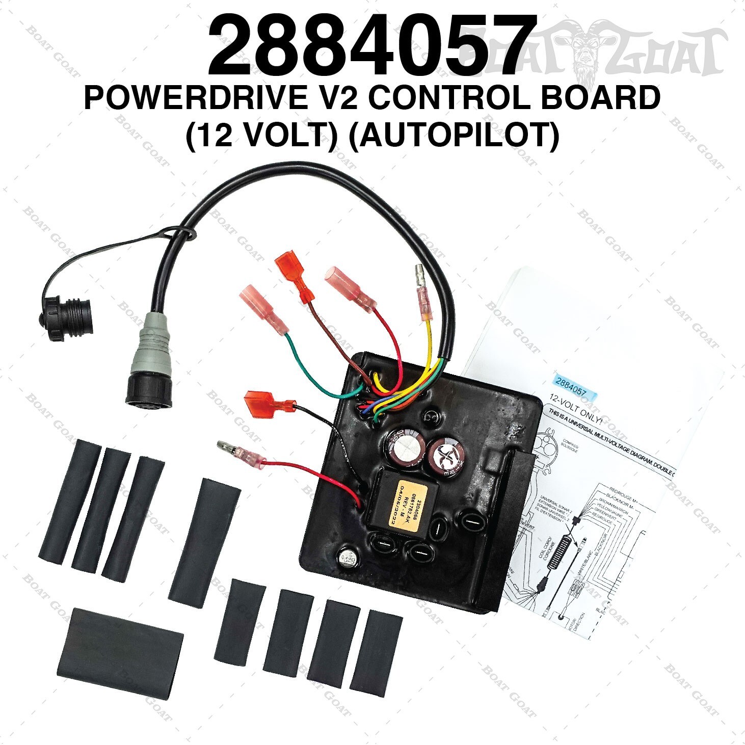 Minn Kota Control Board – 12 Volt PowerDrive / Riptide -V2- AutoPilot – 2884057
