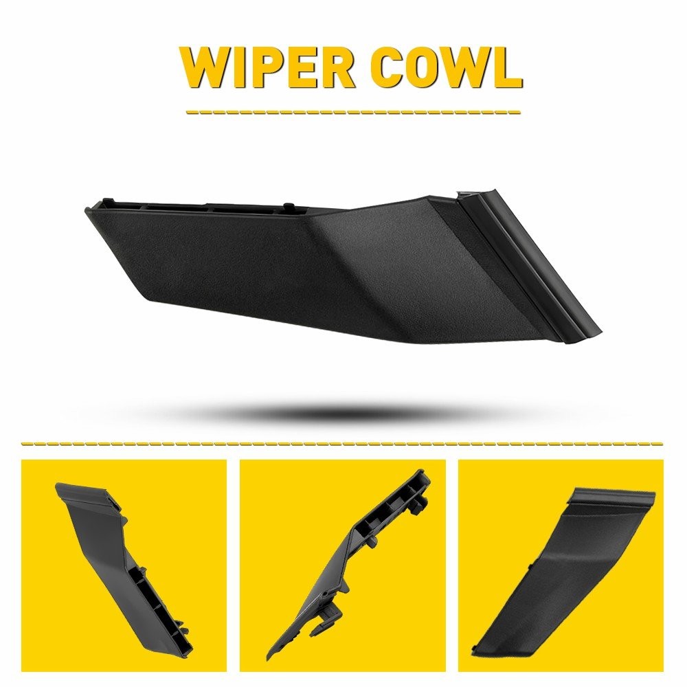 1 Pair Cowl Side-Cover Extension Left&Right-Side For Toyota Corolla 2014-2019 EC