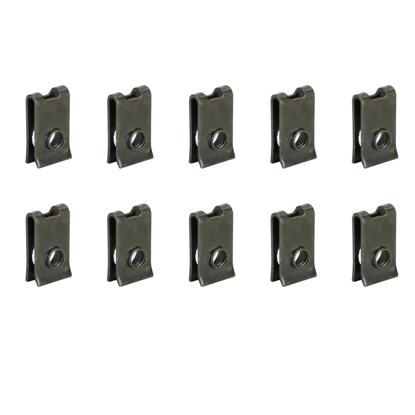 M5 5MM THREAD ZINC PLATED SPRING SPIRE C CLIPS U NUTS SPEEDCLIPS CHIMNEY QTY 10#