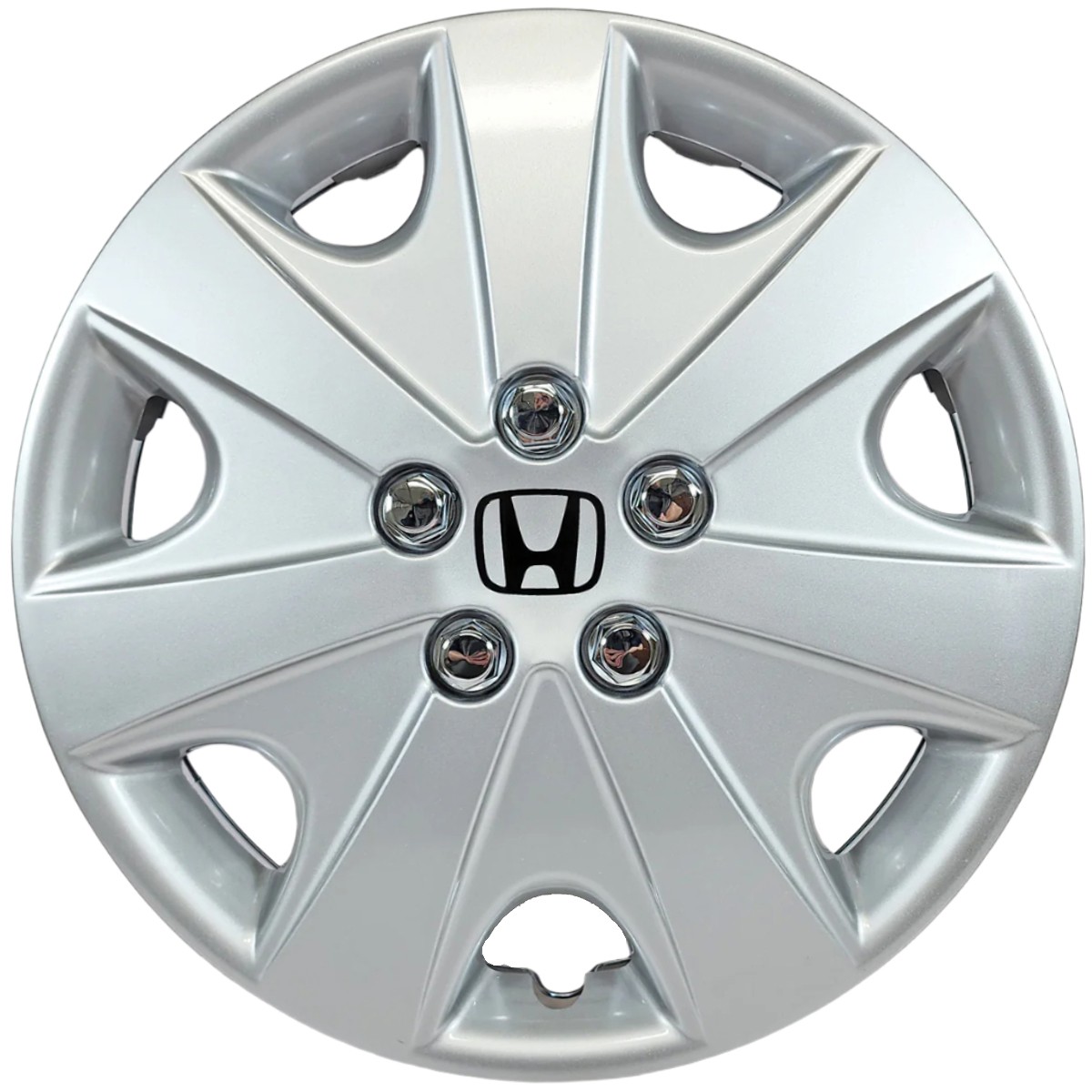 ? FITS 2003-2004 Honda Accord # 414-15S + LOGO 15″ Replacement Hubcaps SET/4 ?