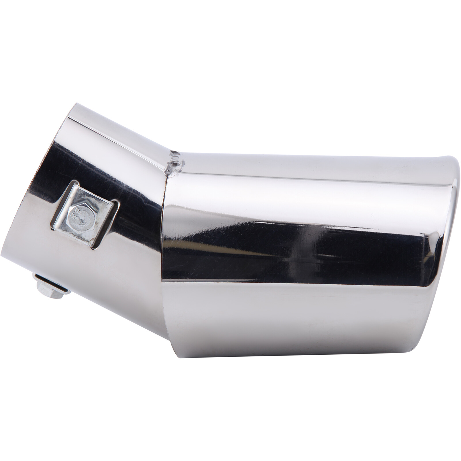 For Honda CR-V 2PCS Car Rear Exhaust Pipe Tail Muffler Tip Trim Stainless Steel