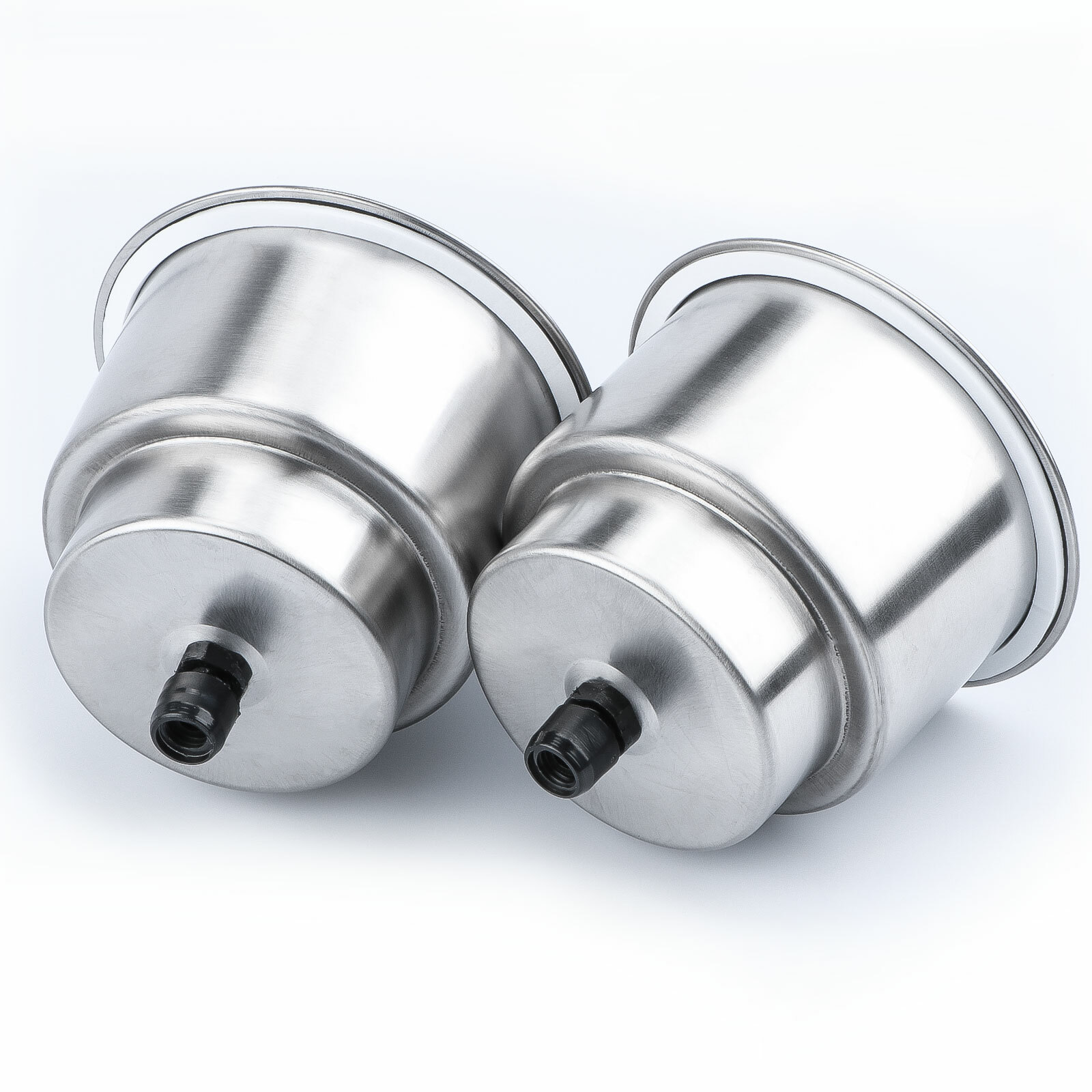 2Pcs Stainless Steel Cup Drink Holder Brushed for Marine Boat Camper Truck RV