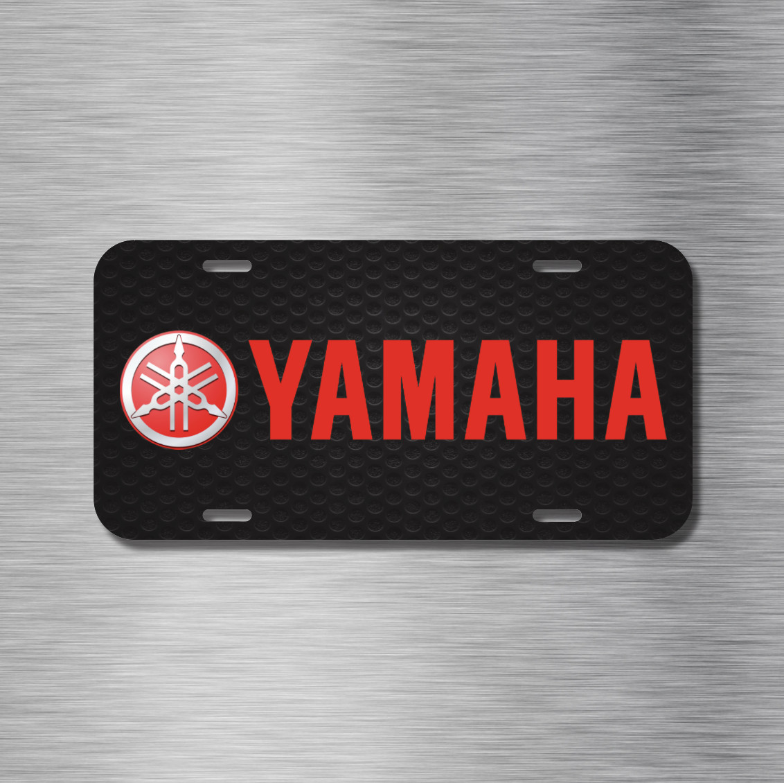 Yamaha Motorcycle boat Atv snowmobile Vehicle License Plate Front Auto Tag NEW