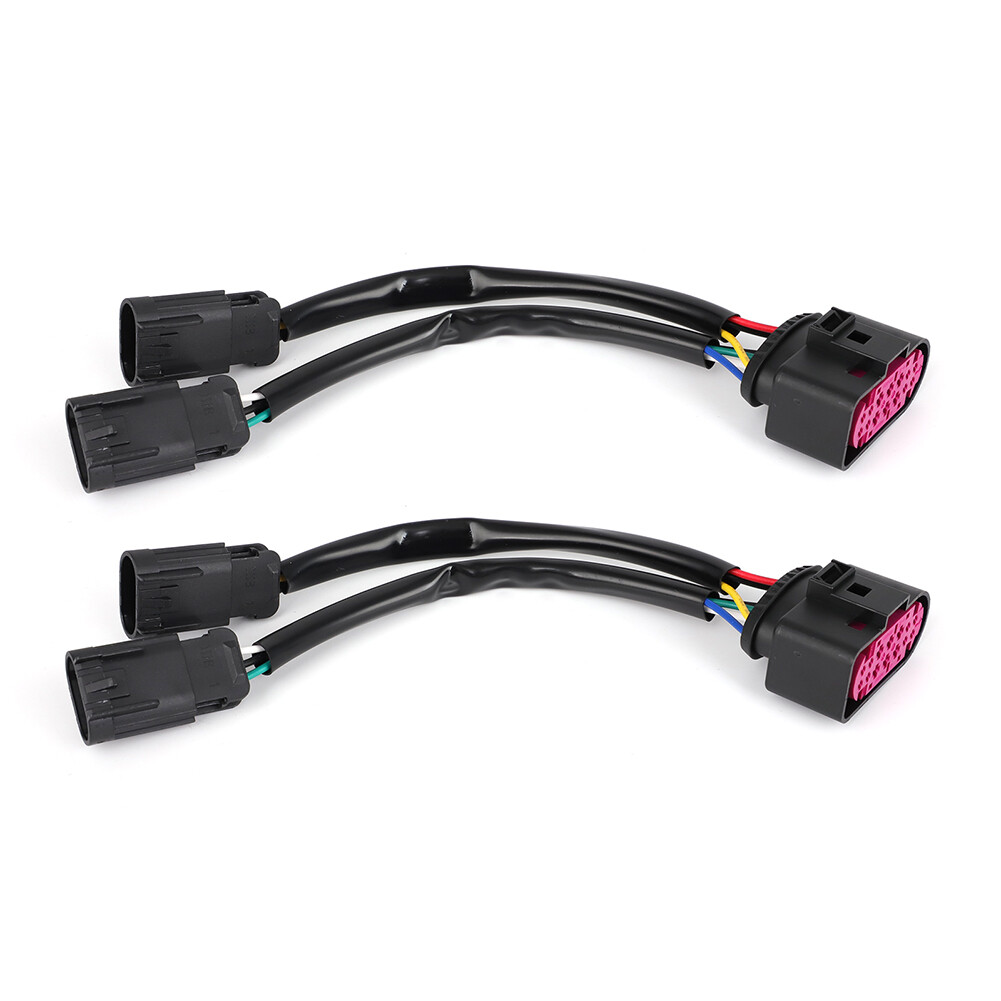 Headlight Conversion Harness Quad To Projector Adapter For Ram 1500 2500 3500