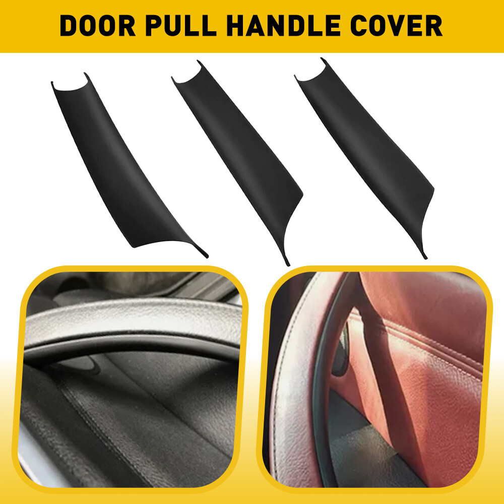 Interior Door Handle Panel Pull Trim x3 For 2008 2009-2013 BMW X5 E70 X6 E71 E72