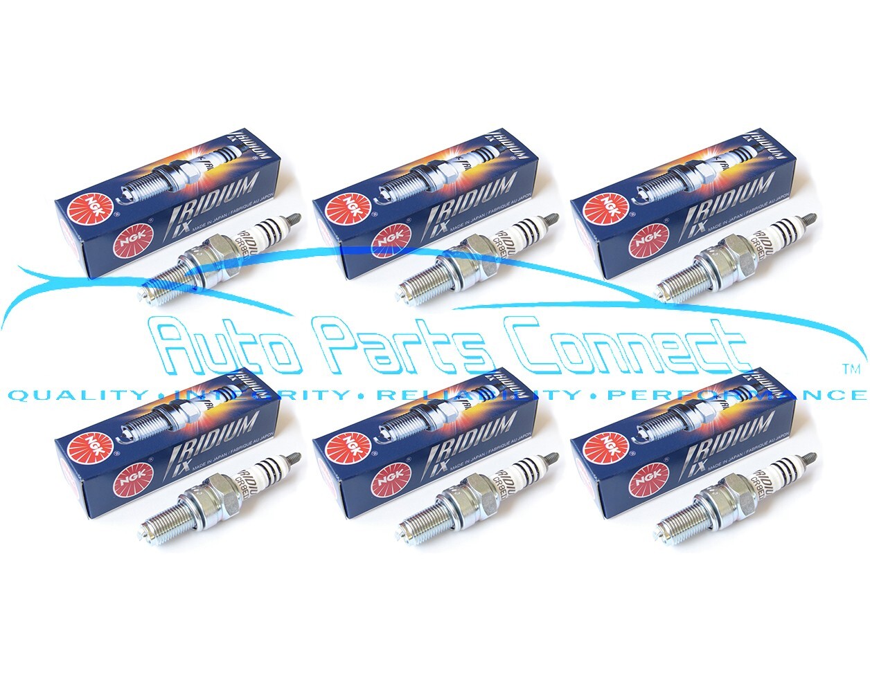 fits 1995 NISSAN PICKUP D21 VG30E HARDBODY 3.0L V6 NGK IX IRIDIUM SPARK PLUGS