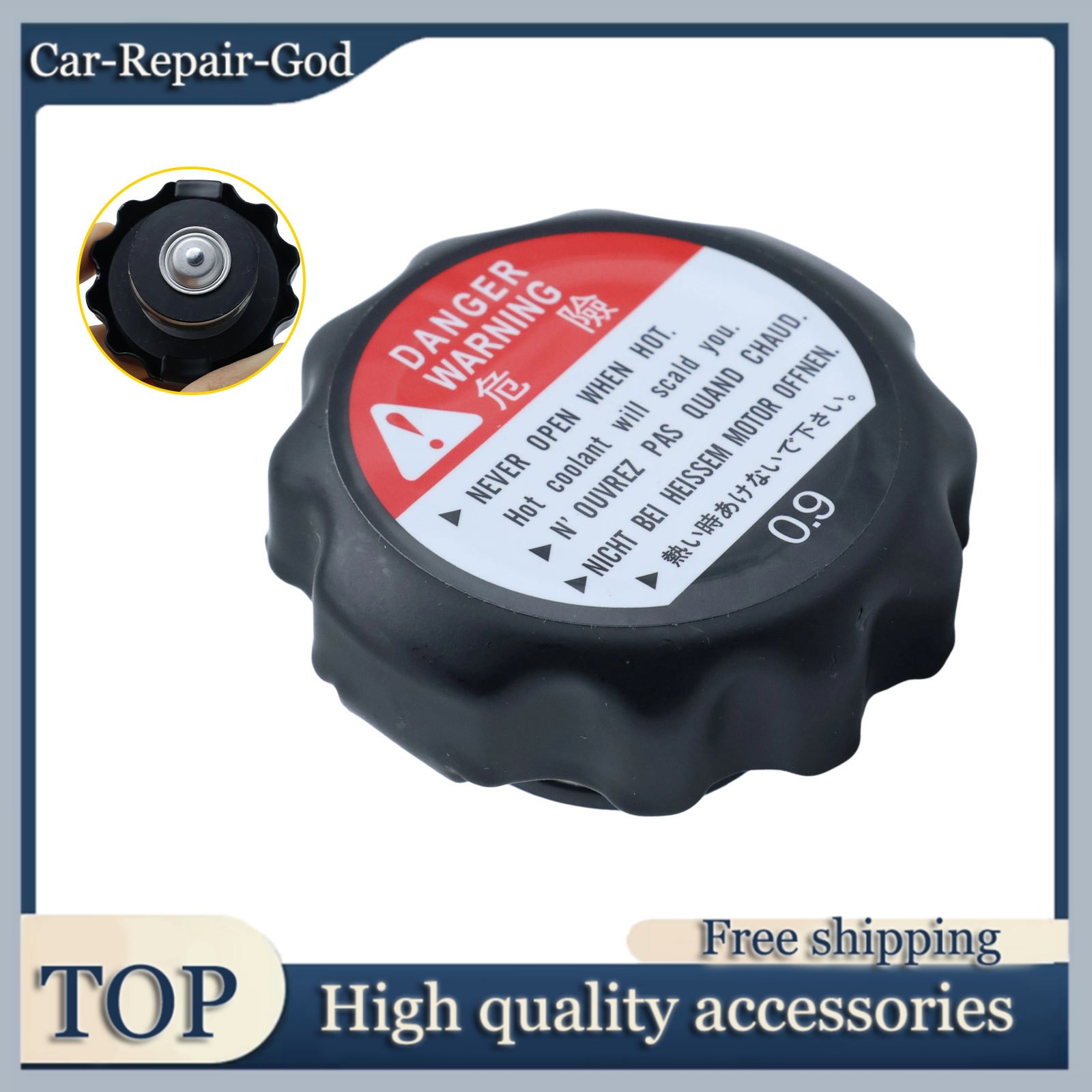 new Radiator Cap For Honda Shadow VT500C VT700C VT750C VT800C 19045-MZ3-405