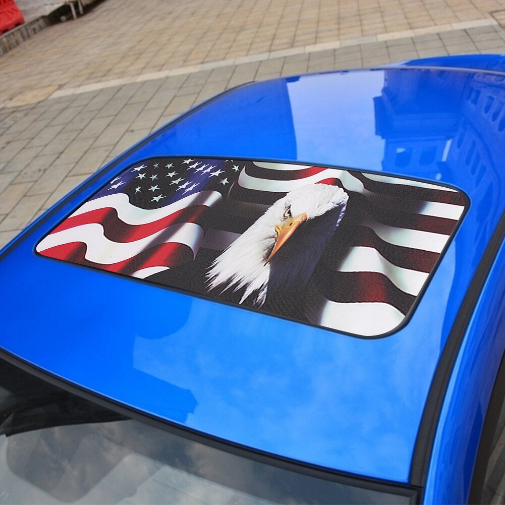 Car Sunroof Window Vinyl Film Sticker Decals PVC Vehicles Sticker Transparent