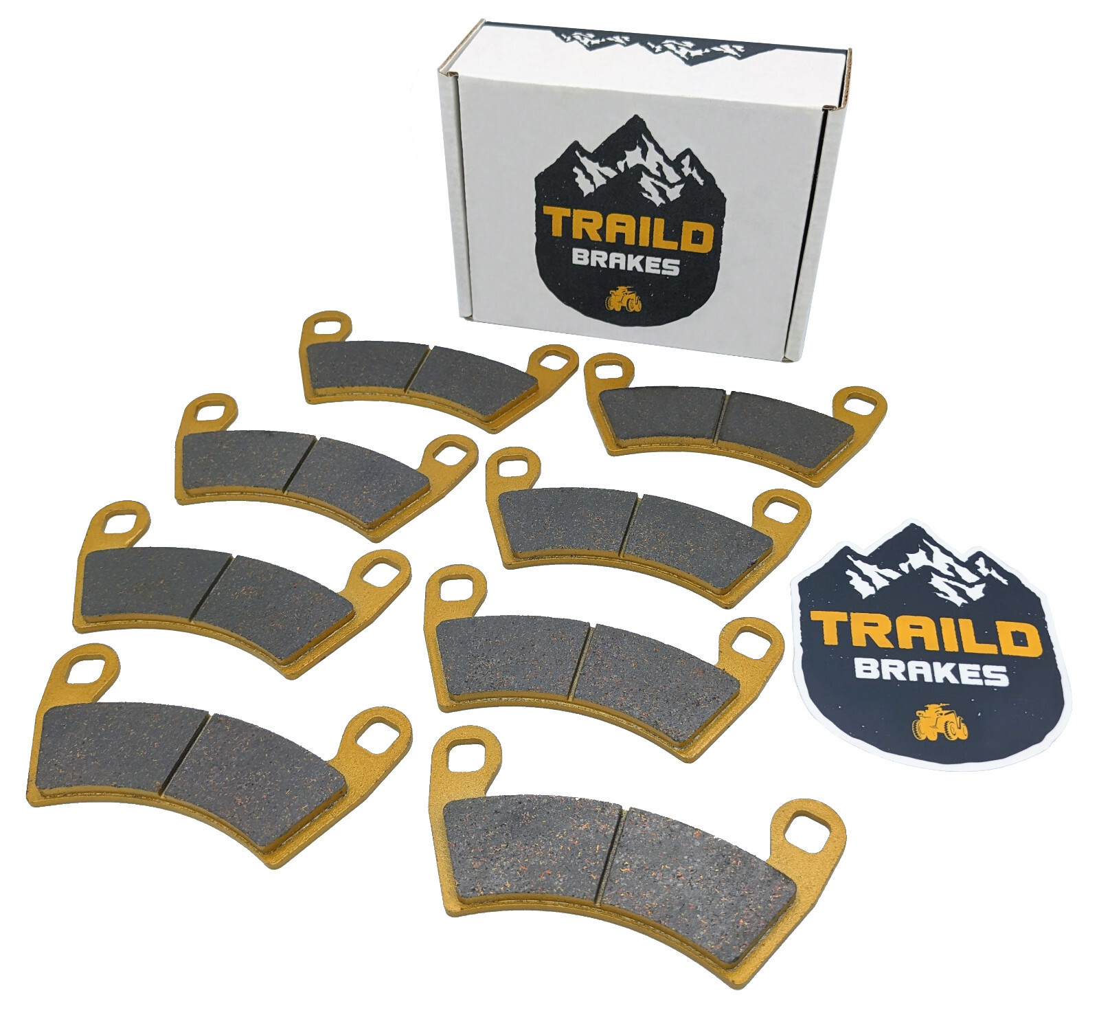 Polaris Ranger Crew 800 2010, 2011, 2012, 2013, 2014 Ceramic Brake Pad Set
