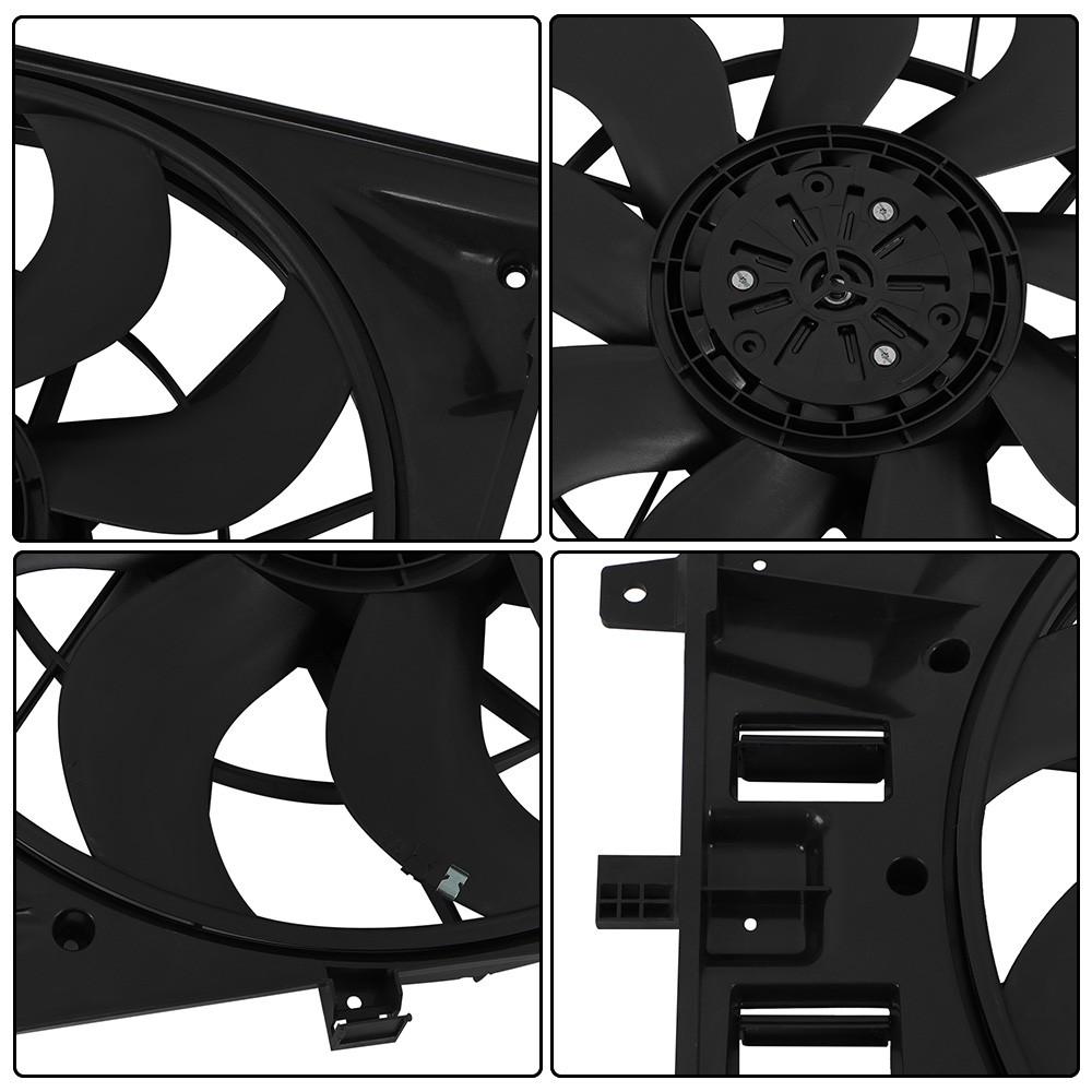 Radiator Cooling Fan Assembly For Chevy Equinox GMC Terrain 1.5L/2.0L