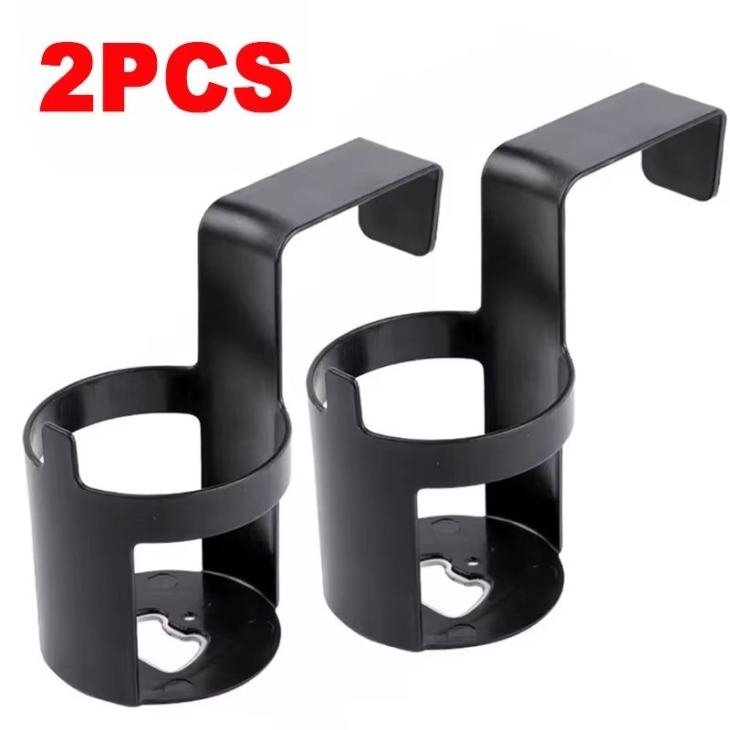 2pc Universal Vehicle Car Truck Cup Holder Case Drink Bottle Door Mount Standing