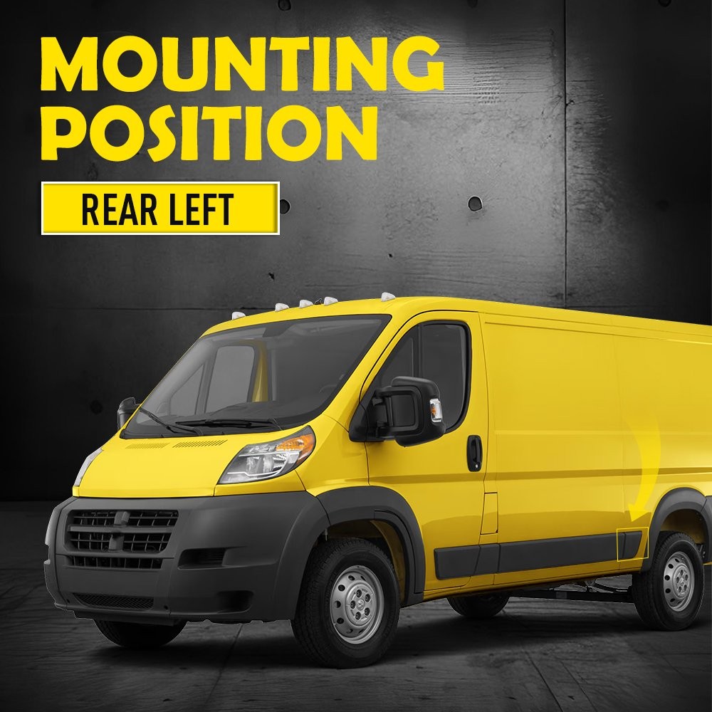 1ZT32LAHAA Rear Left Side Lower Door Molding Trim For Ram ProMaster 2014-2018