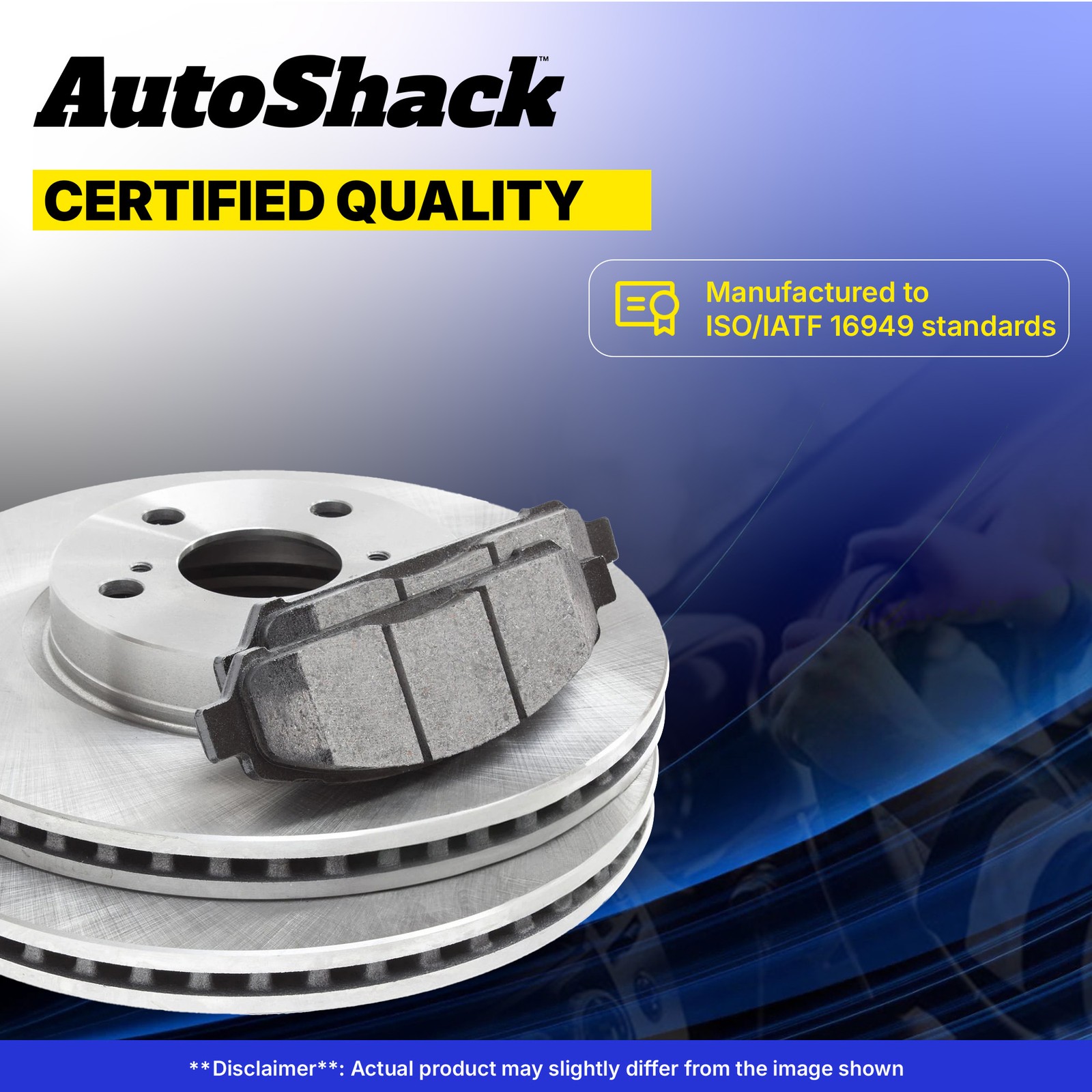 Front Brake Rotors & Pads for 2005-2011 Ram Dakota 2006-2009 Mitsubishi Raider
