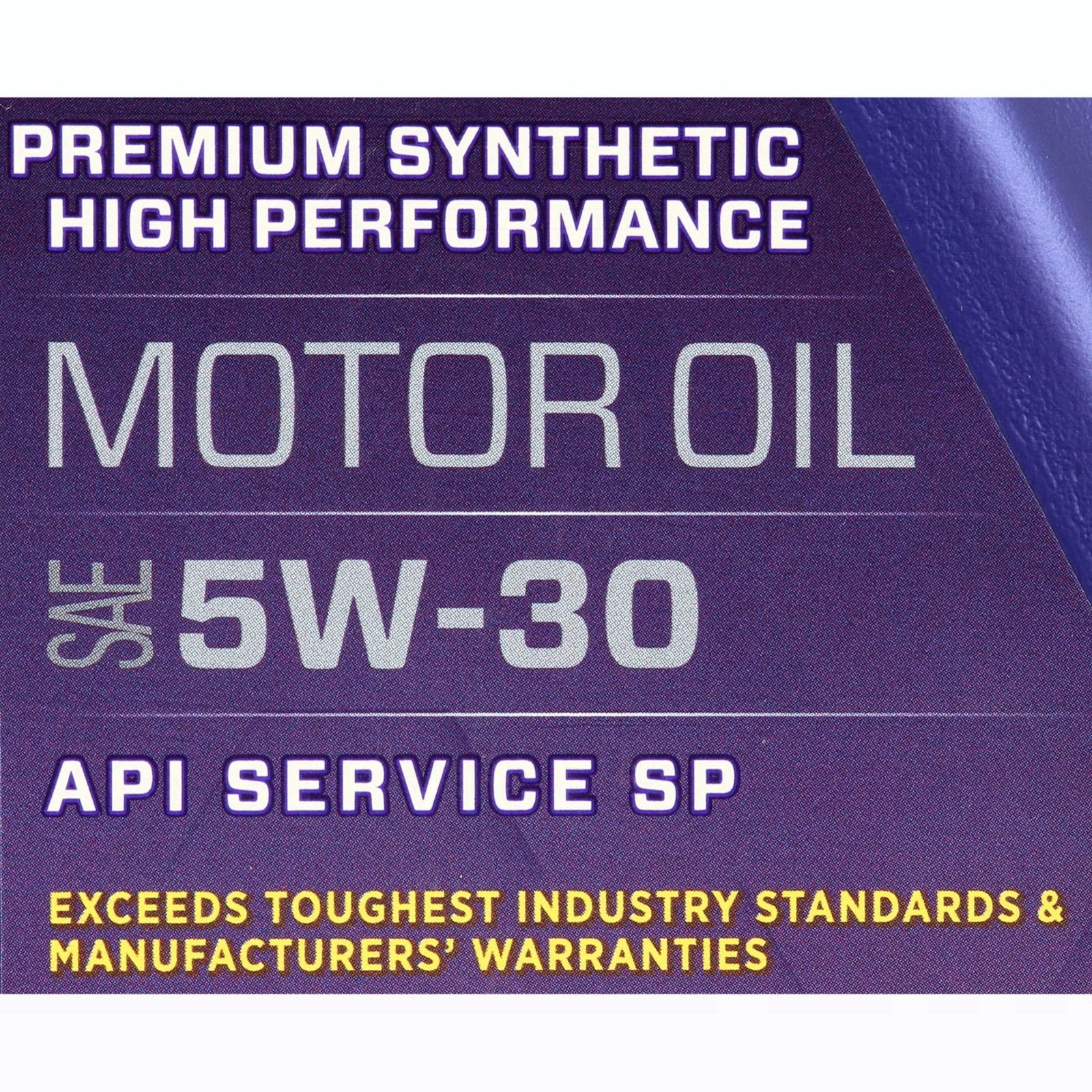 Royal Purple 5W-30 High Performance Synthetic Motor Oil 5 Quart Bott