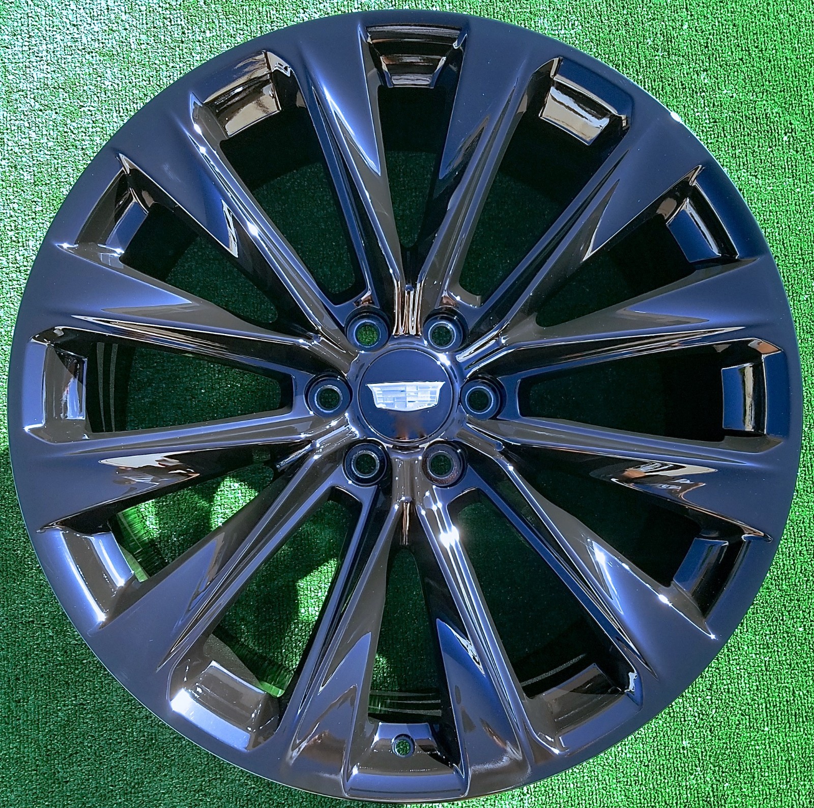 Factory Chrome Cadillac Escalade Wheel Tahoe Yukon GM OEM 22 inch 17800916 5410