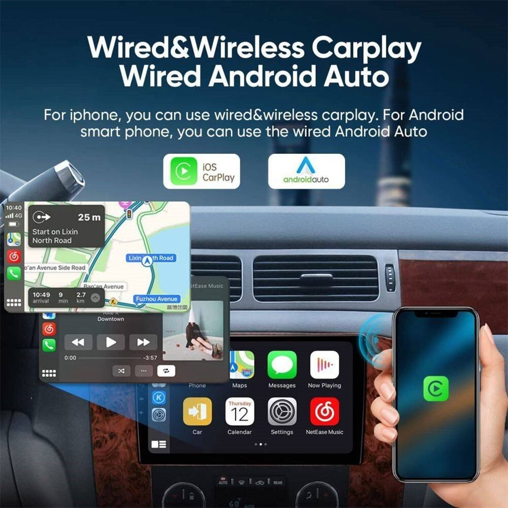 10” Carplay For Ford F250 F350 1999-2004 Android 15 Car Stereo Radio GPS 2+64GB