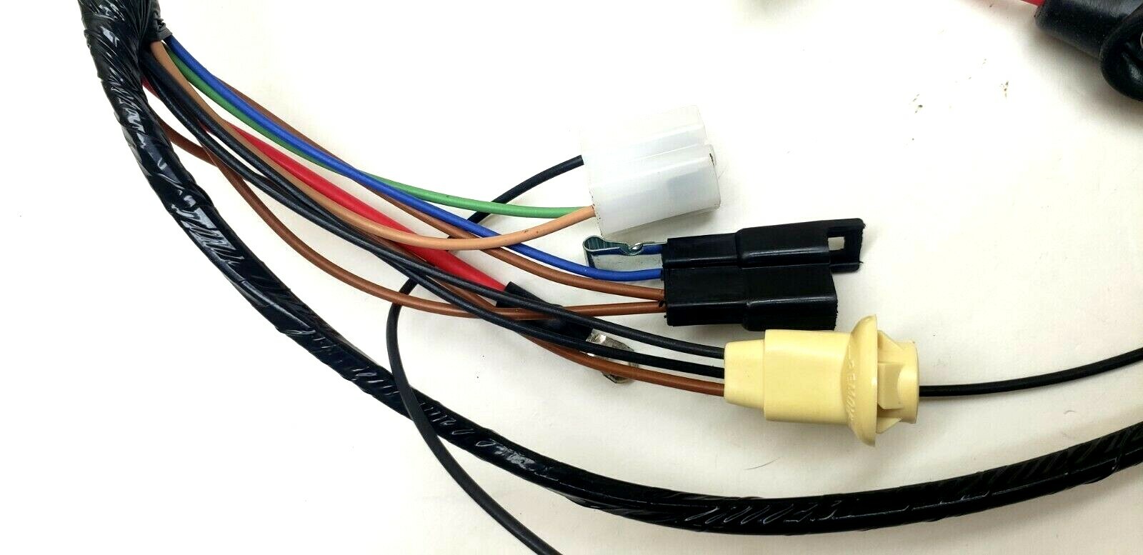 Front Head Light Wiring Harness 1968 Nova Chevy II Warning Internal Alternator