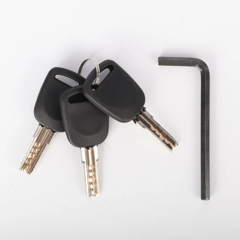 Foldable Car Steering Wheel Security Lock With 3 Keys Vehicle Anti-Theft Devices