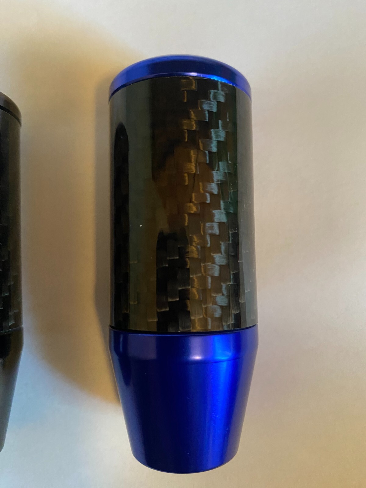 Gear Shift Knob Aluminum Carbon Fiber Manual Shifter Lever