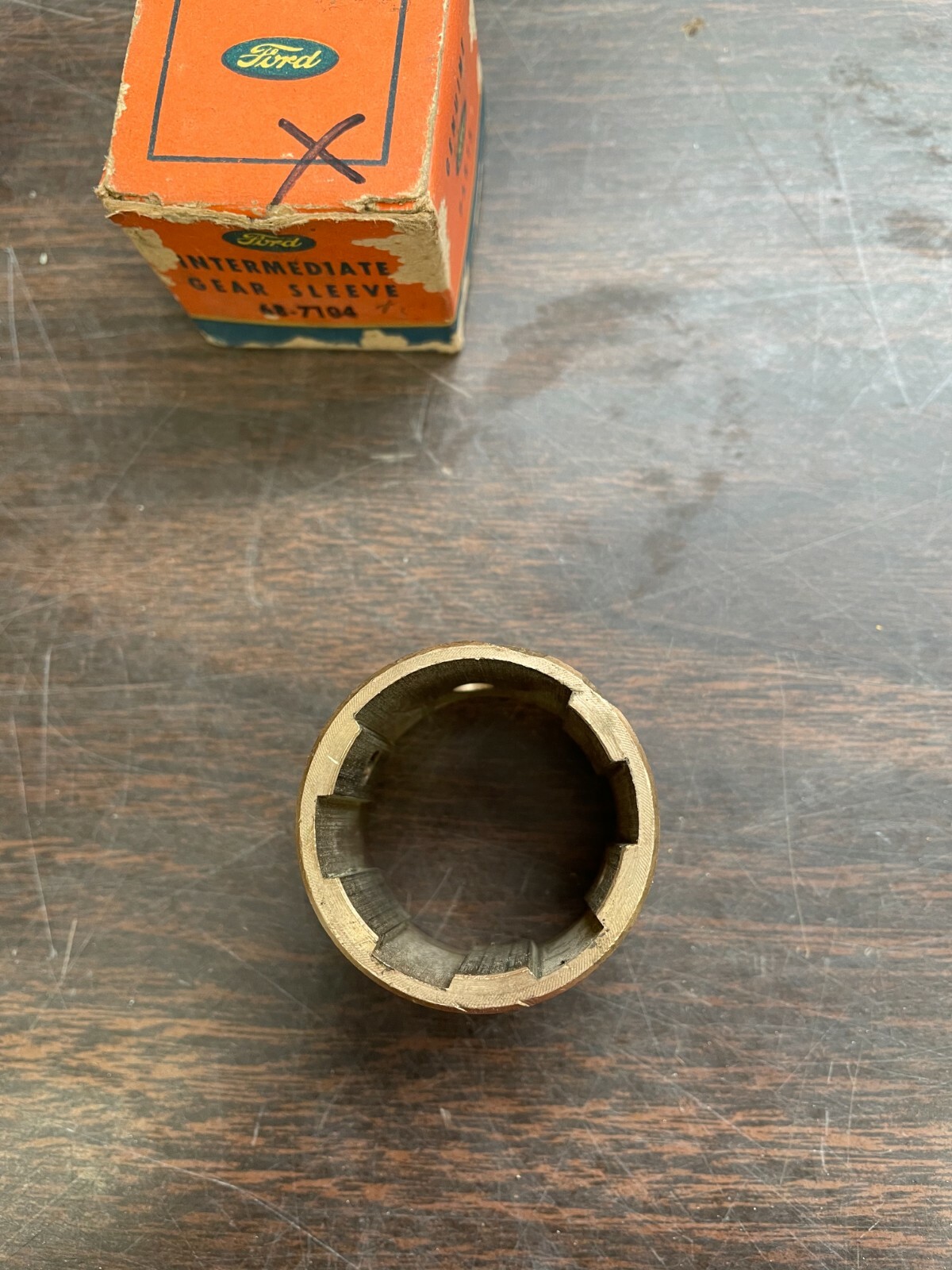 1932 1933 1934 1935-1939 FORD TRANSMISSION 2ND GEAR SLEEVE BUSHING 68-7104 NOS