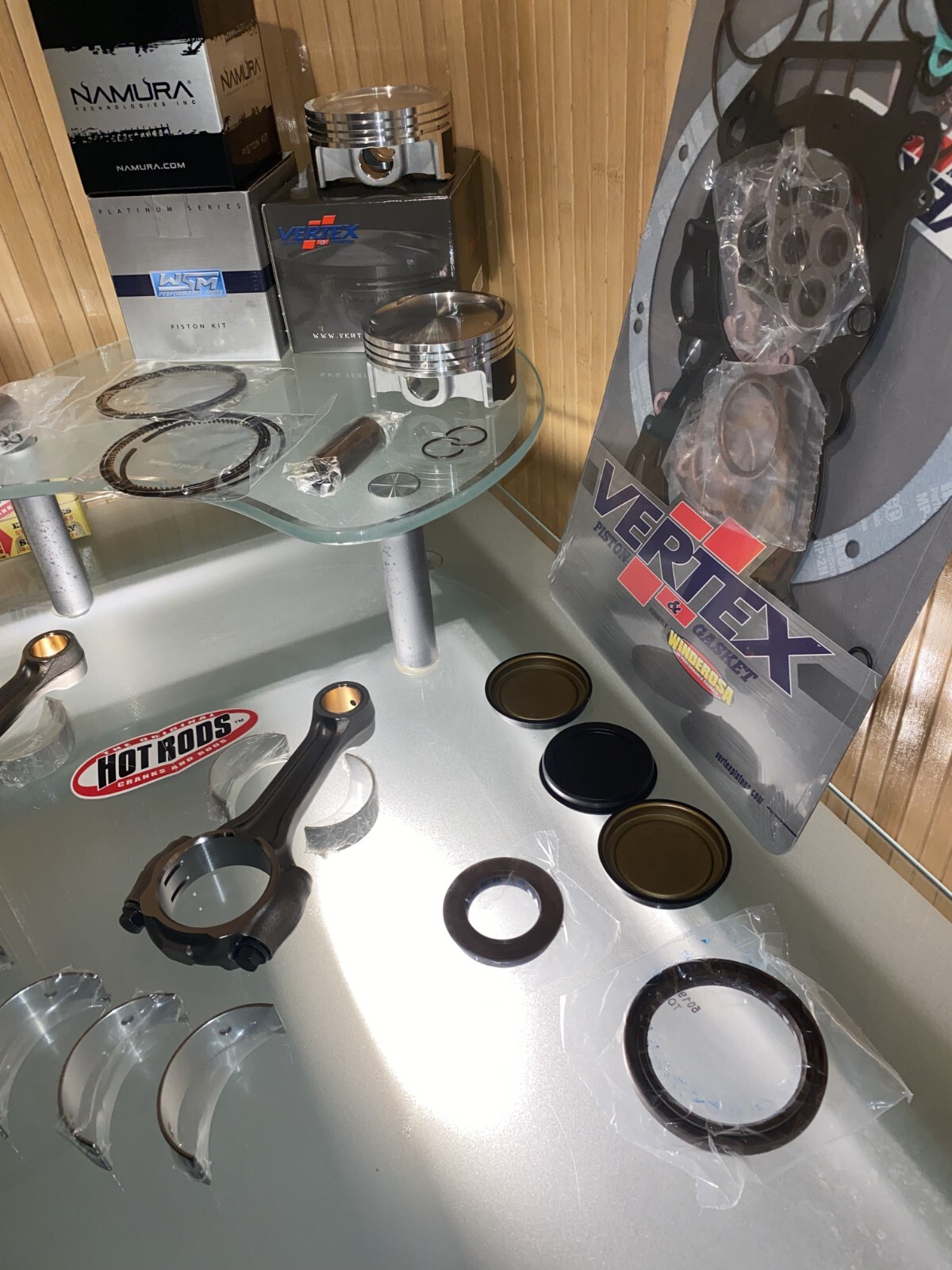 2009-2022 Polaris SPORTSMAN 850 Engine Rebuild Kit Pistons + Gaskets + Rods