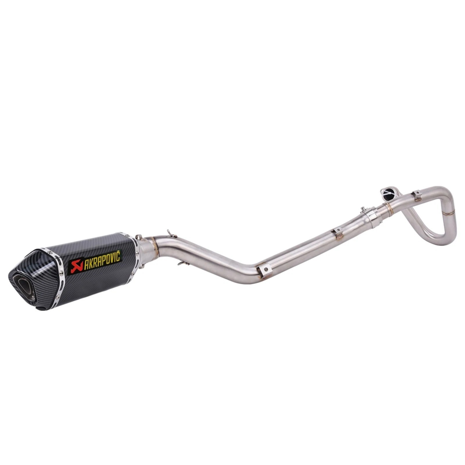 For Suzuki DRZ400SM DRZ400S/E 2000-2024 Exhaust Header 360mm Muffler Full System