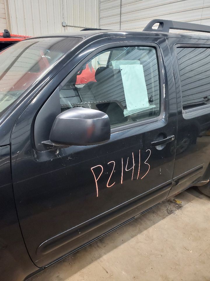 Driver Side View Mirror Power Black Textured Fits 05-21 FRONTIER 1822165 Exterio
