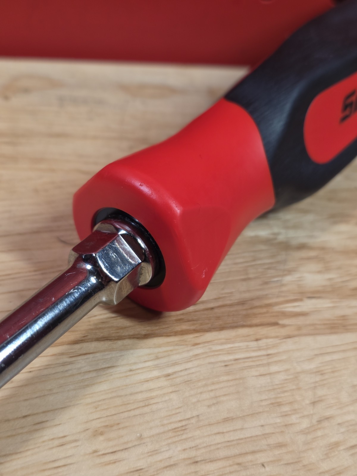Snap-on Tools SGD6B 5/16″ Tip Flat Slotted Head Screwdriver W/ Red Handle