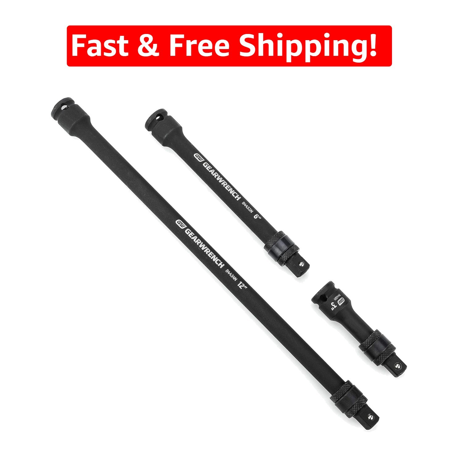 Robust 3-Pc 3/8″ Drive Locking Extensions – Unmatched Durability & Performance