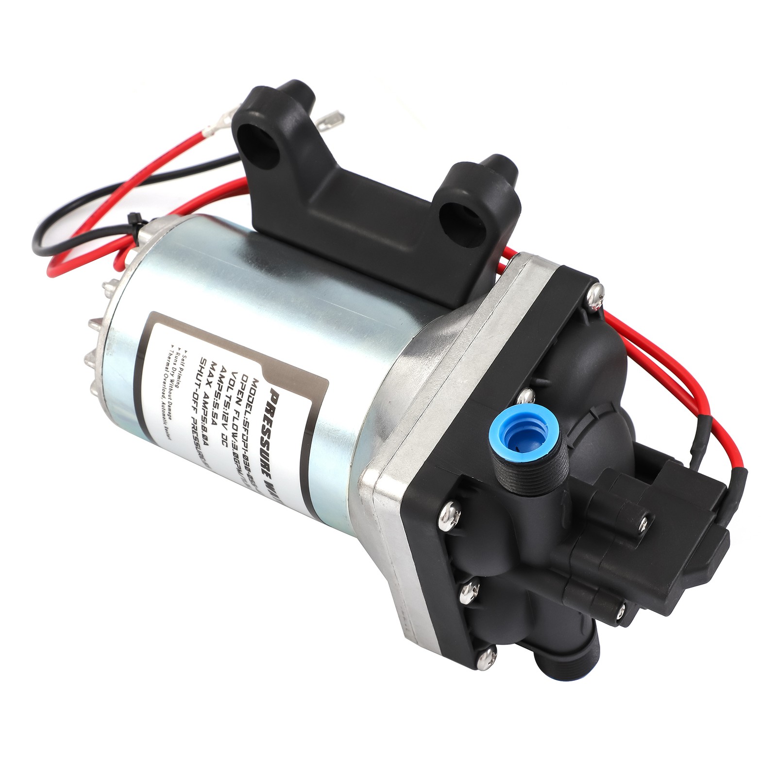 12V SHURflo 4009 Water Pump Twist On Filter 11LPM 55PSI For RV Caravan Boat