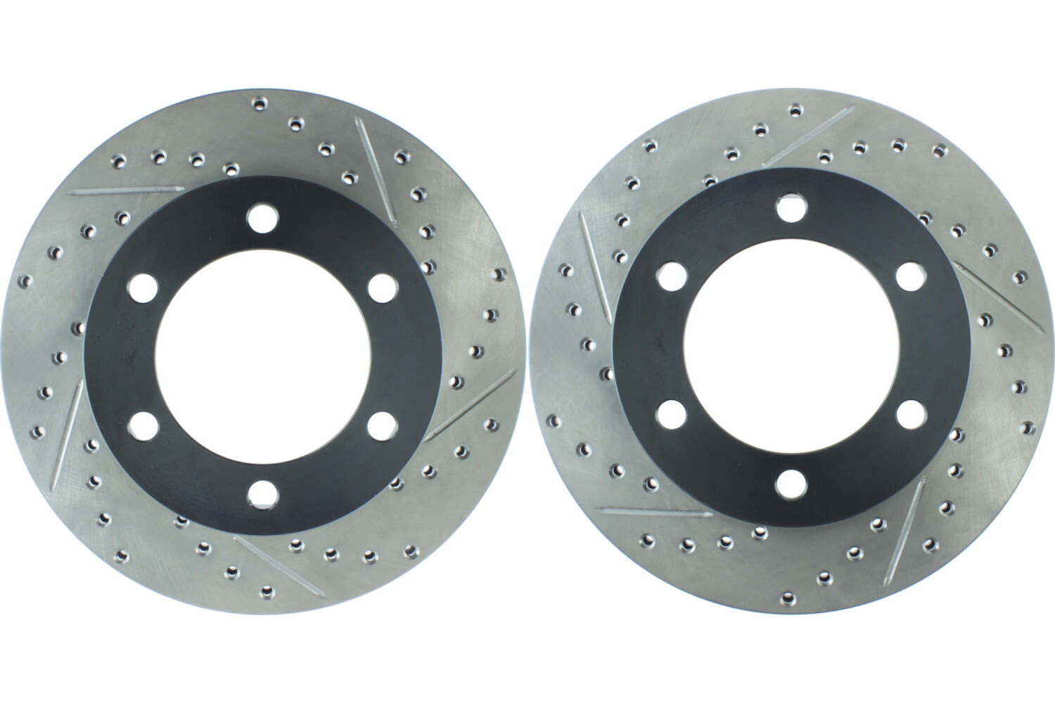 Front PAIR Stoptech Disc Brake Rotor for 1995-2004 Toyota Tacoma (46258)