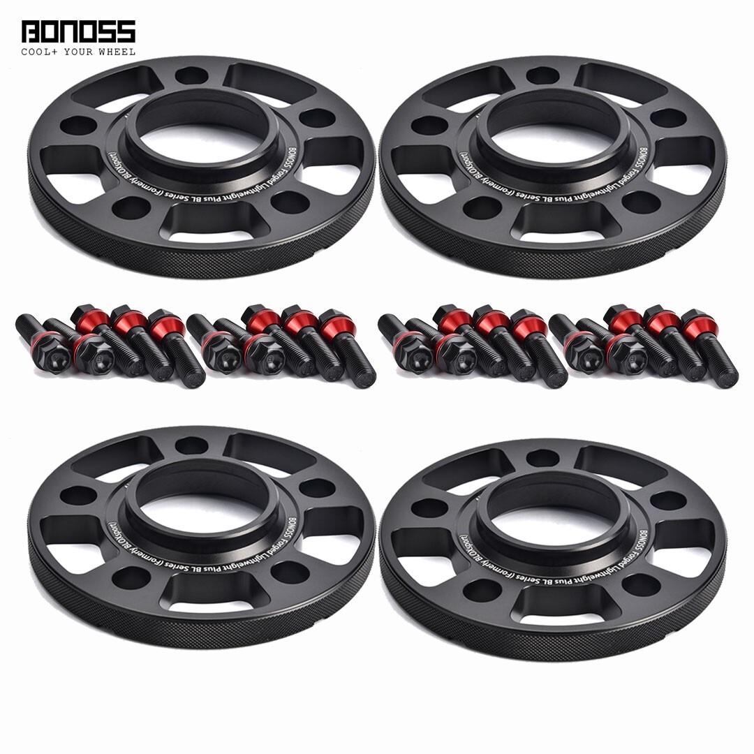 4 15MM/0.59″ Lug Wheel Spacers for BMW X6 X6M E71 F16 F85 Forged 6061T6 Aluminum