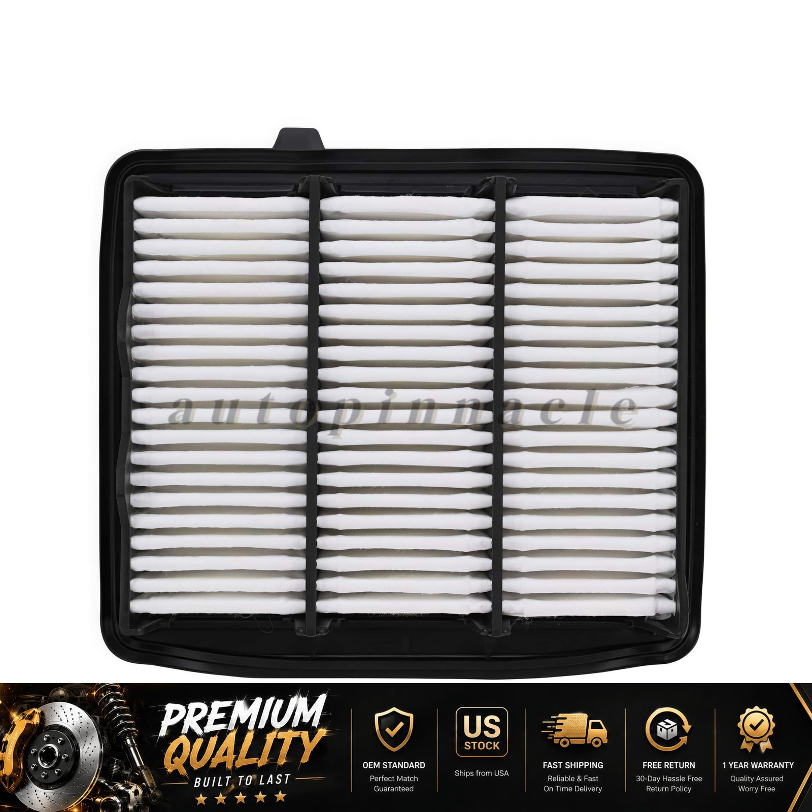 Engine Air Filter For Honda 2018 – 2022 ACCORD 1.5L 17220-6A0-A00 US