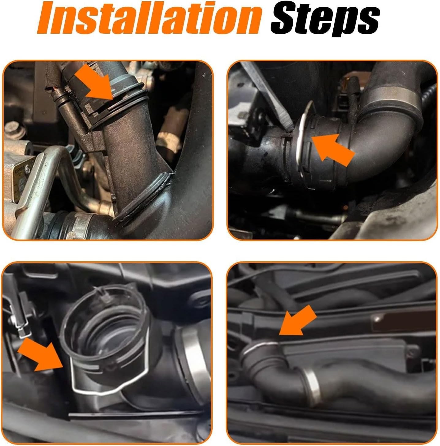 For BMW Radiator Hose Retaining Spring Clip Clamp 0.87in 1.07in 1.83in U” shape
