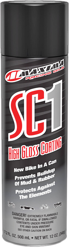 Maxima Racing Oils SC1 High Gloss Silicone Clear Coat 17.2oz. Spray (3 Cans)