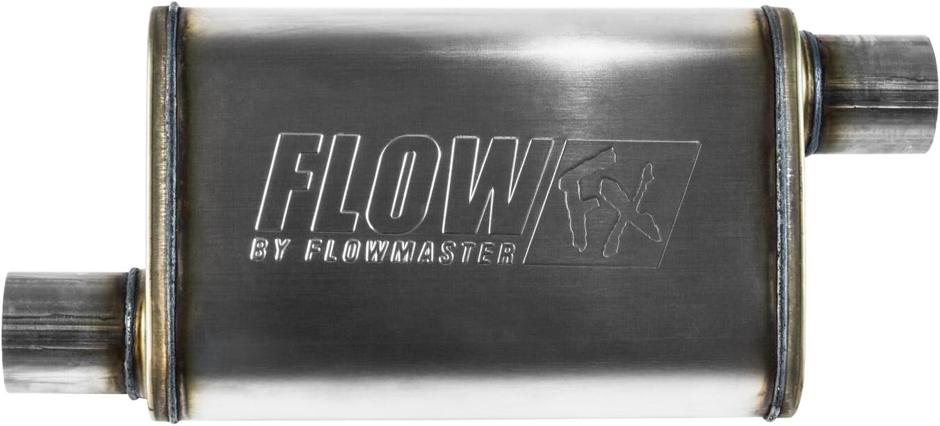 Flowmaster 71236 FlowFX Muffler Exhaust 2.5 inch Moderate Tone – Pair