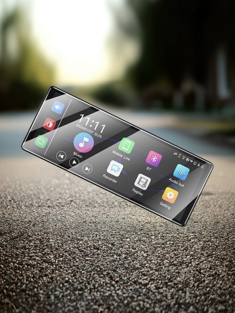 11.3 inch Car Multimedia Player Wireless Carplay Android Auto Dash Cam VideoQc