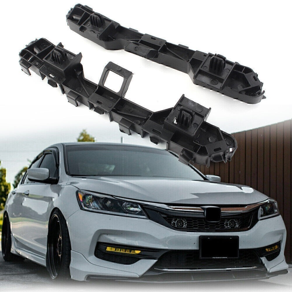 2PC Front Bumper Bracket Beam Mount Support For Honda ACCORD Sedan 2013-2017 US