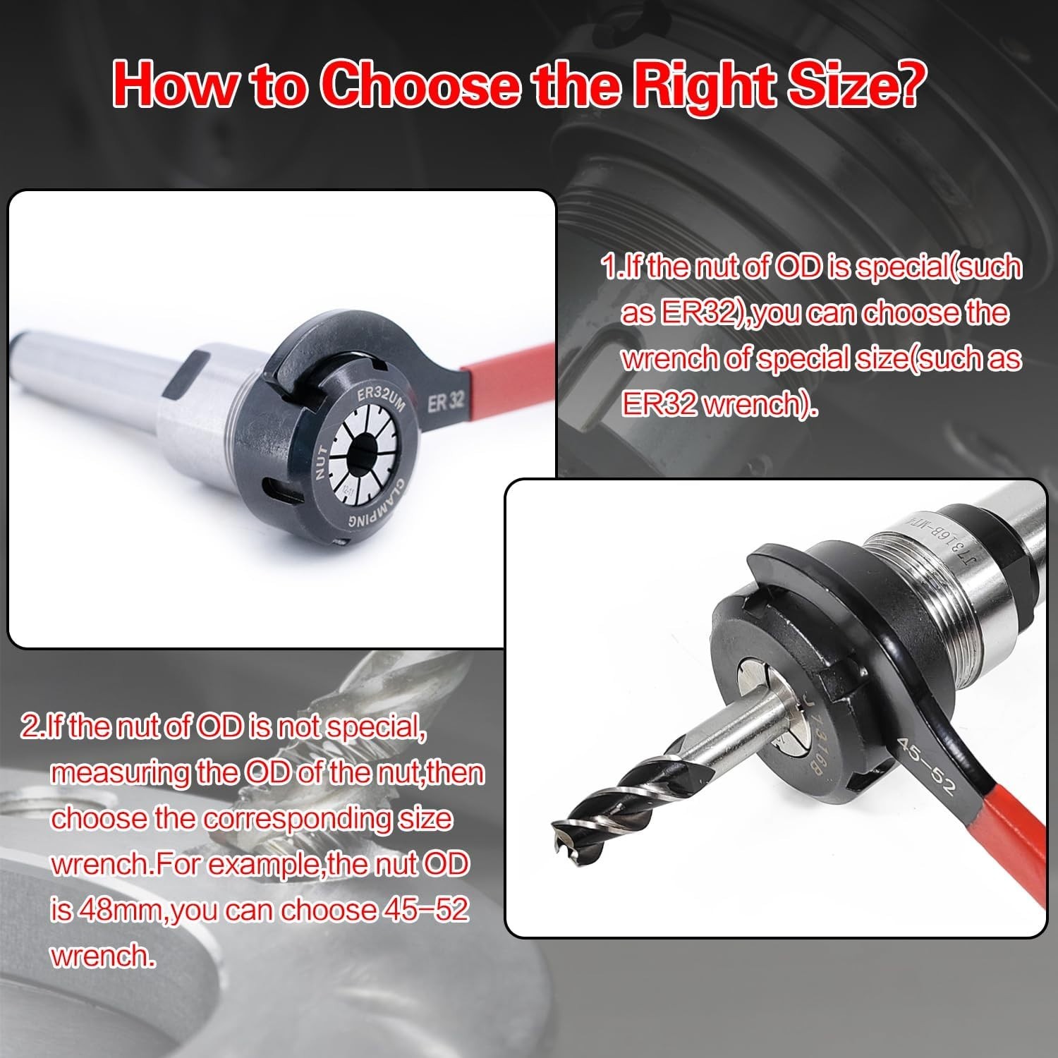 Non-Slip C-Shaped Spanner Wrench Set – Perfect for Suspension Adjustments