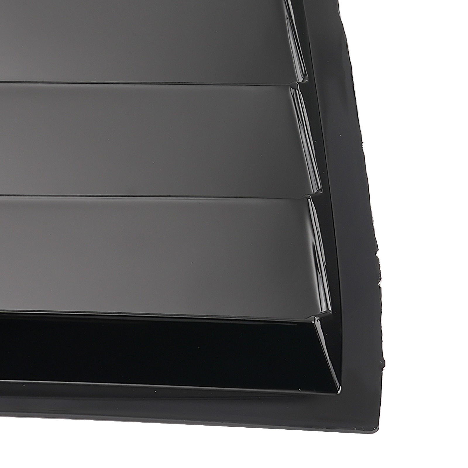 Side Window Louvers for Dodge Challenger 08-22 Gloss Black ABS Weather Proof