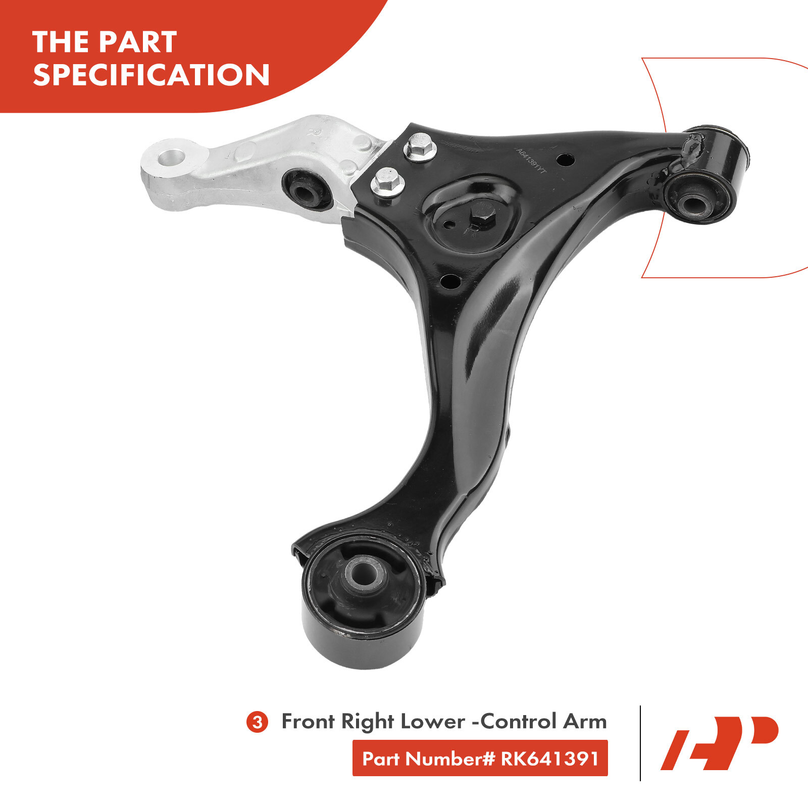 A-Premium 4x Front Lower Control Arm & Ball Joint for Hyundai Sonata 2006-2010