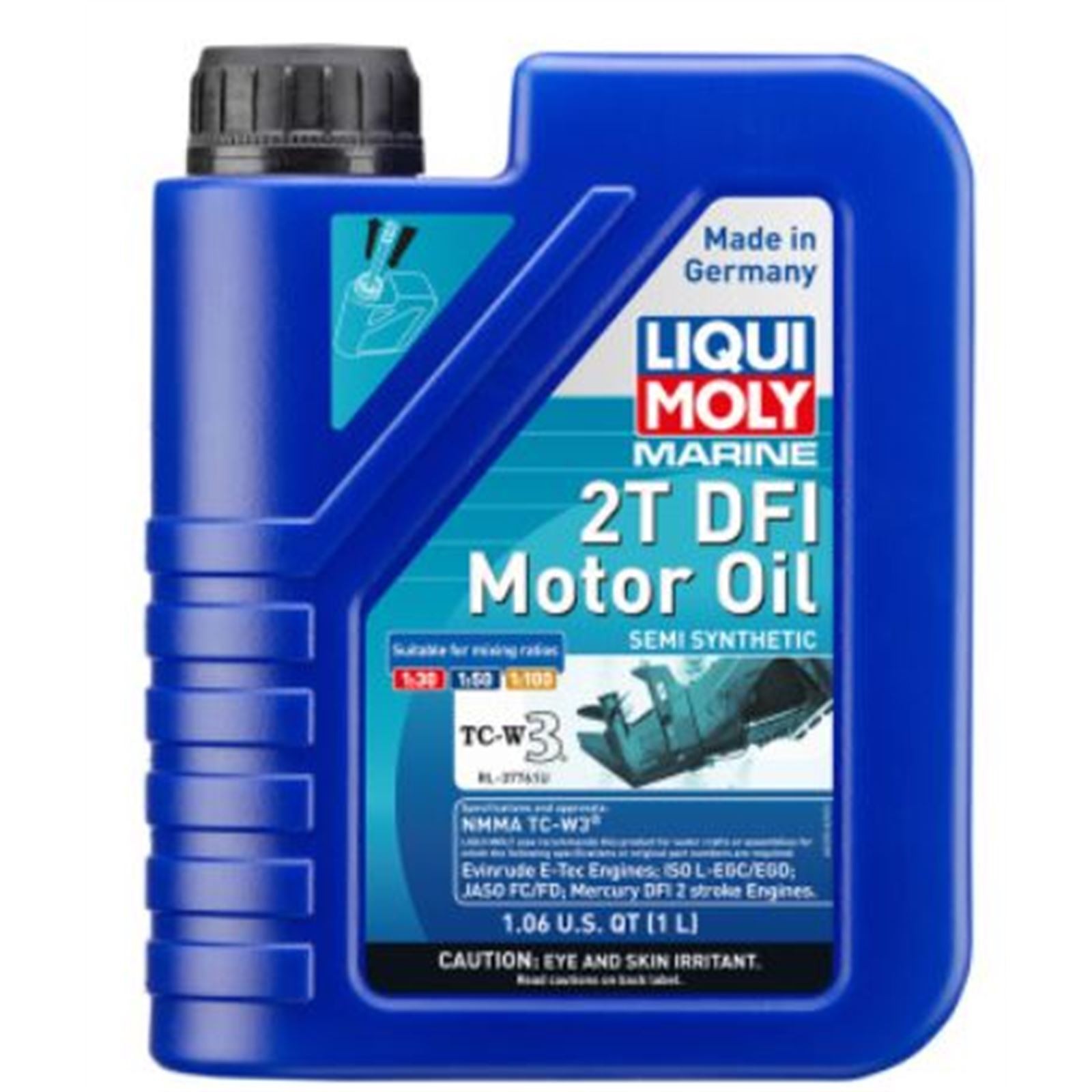 Liqui Moly Marine 2T 2 stroke DFI Motor Oil – 1/Liter 22516