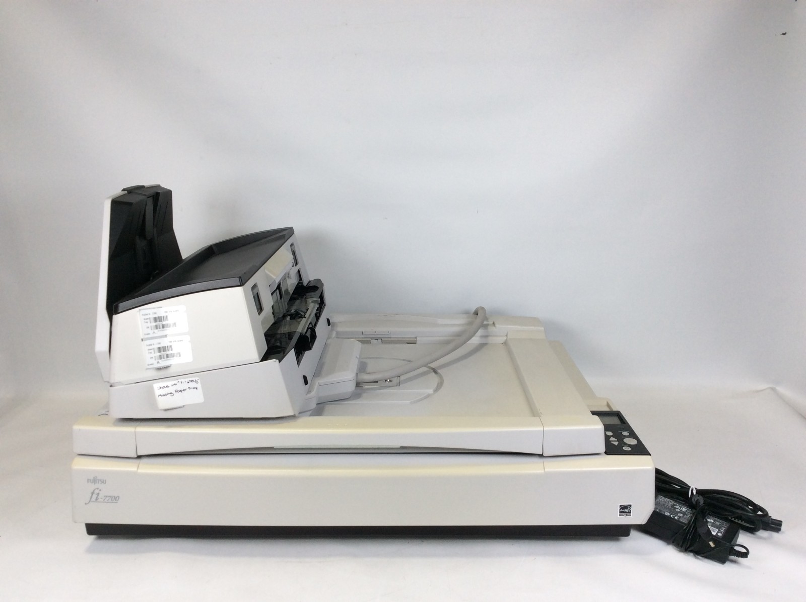 Fujitsu FI-7700 PA03740-B005 Flatbed Desktop Document Scanner Tested Working