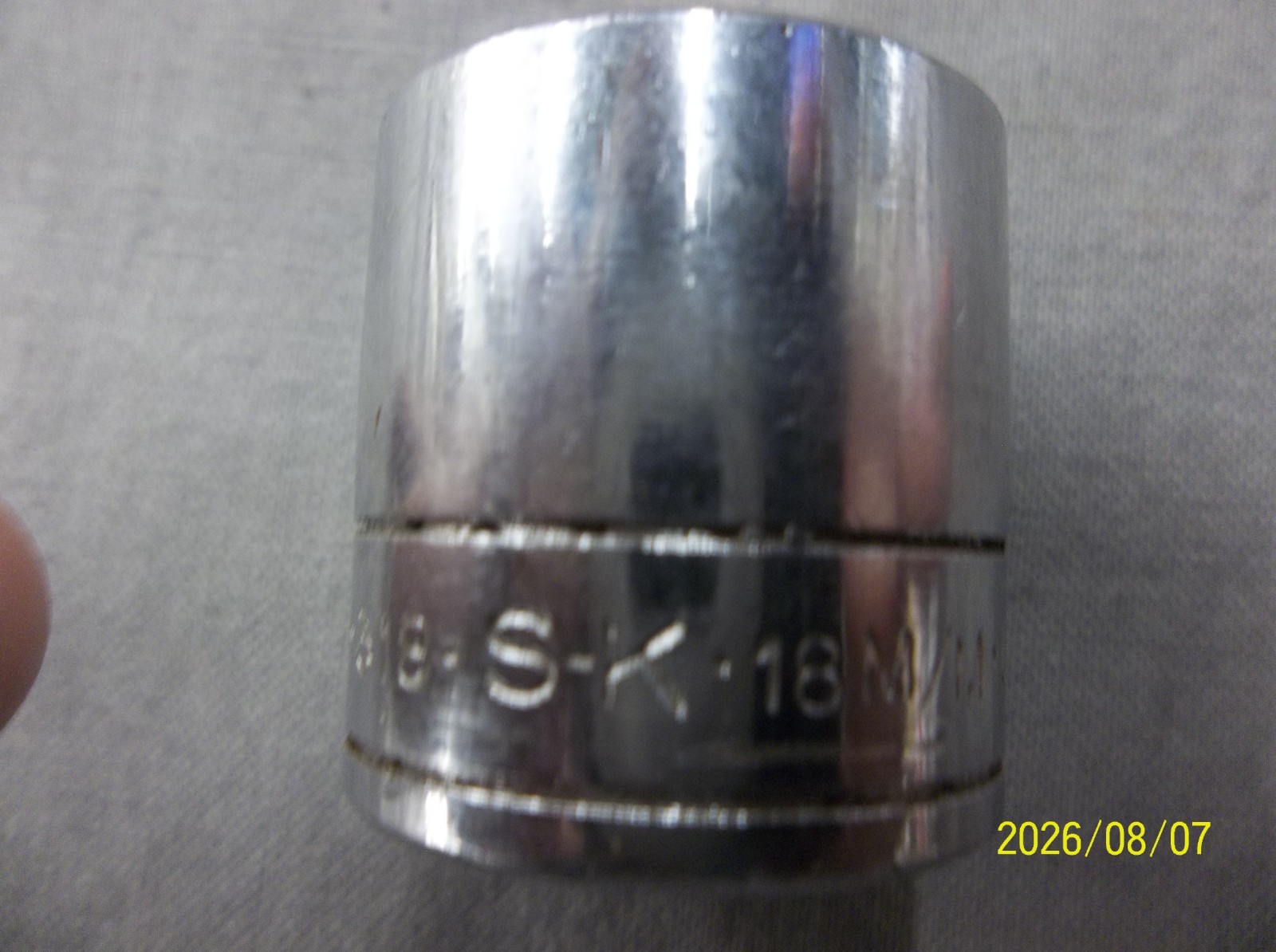S-K Tools 13 Pc Shallow 6 pt Metric Socket Set, 7-19mm 3/8″ Drive USA made