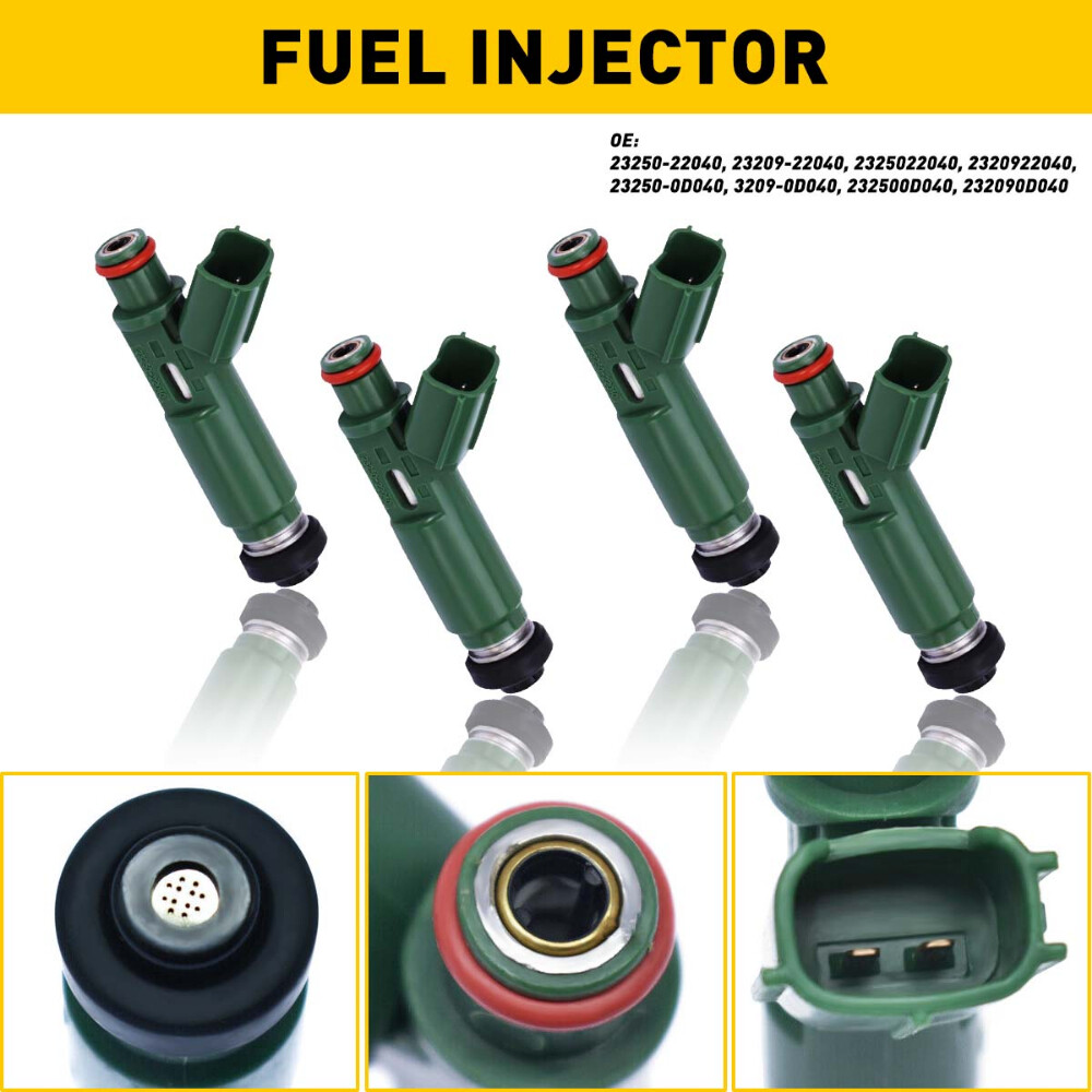 4X Fuel Injectors For Toyota Celica Corolla 1.8L 2000 2001 2002 03 2004 1.8L EOA
