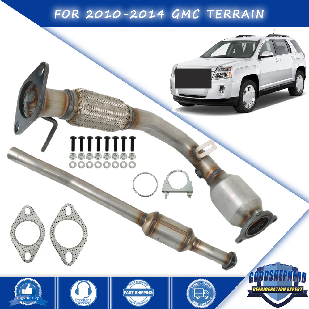 For 2010-2014 GMC Terrain SLT SLE 4-Door 2.4L Catalytic Converter Front + Rear