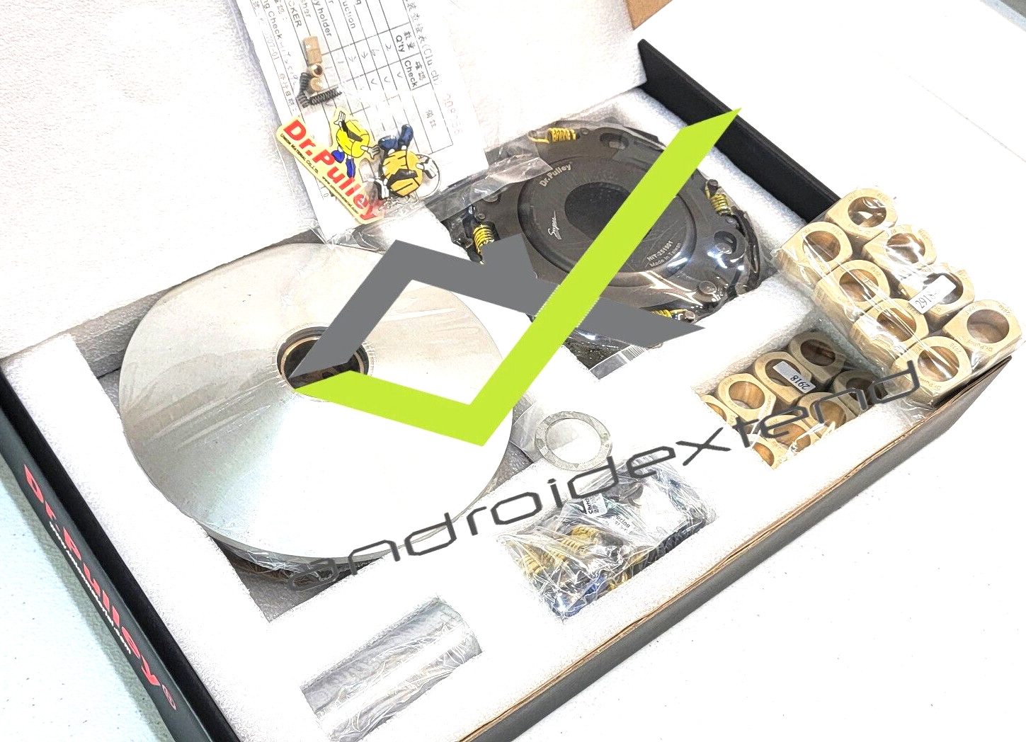 GILERA GP800/APRILIA SRV850 DR.PULLEY VARIATOR KIT (GIFT; 2 ROLLERS!!)